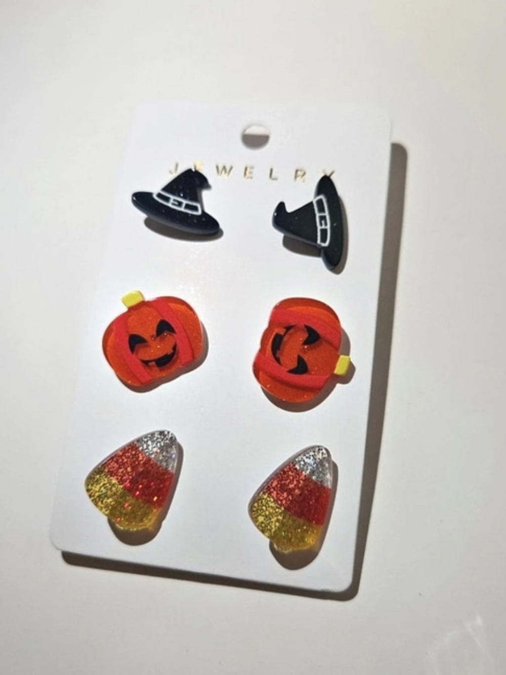 3-Pair Halloween Earring Set